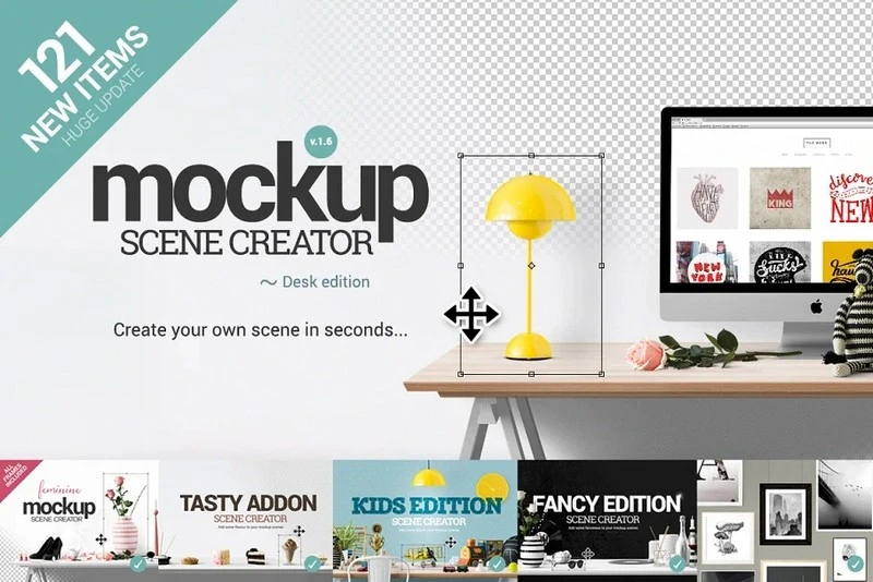 Mock-up Scene Creator - Desk edition
