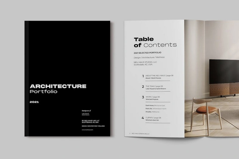 Modern Architecture Portfolio Brochure