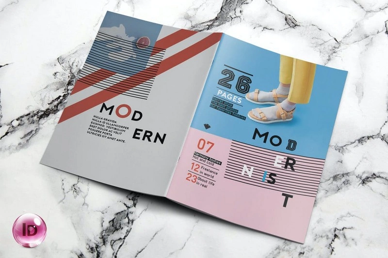 Modernist Magazine Template