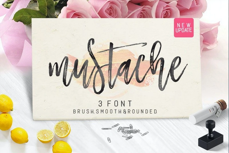 Mustahe Brush Script Font