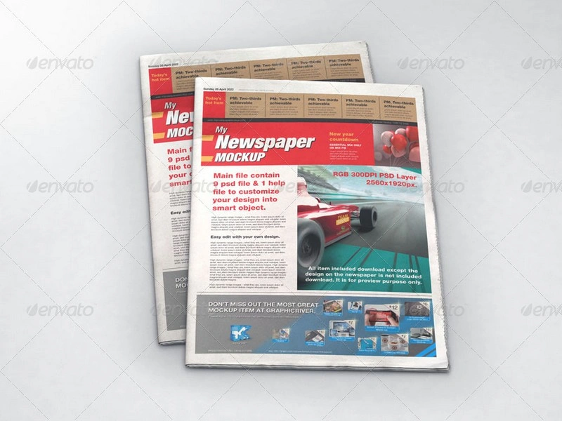 MyNewspaper Mock-up
