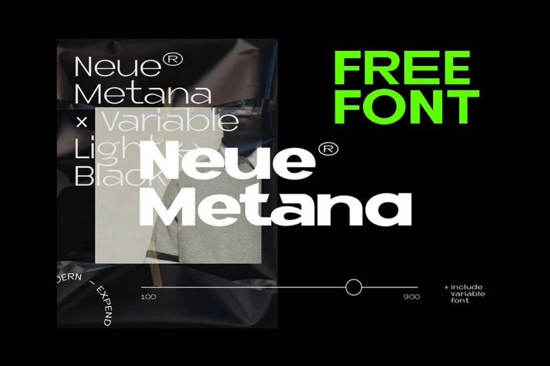 Neue Metana Free Font
