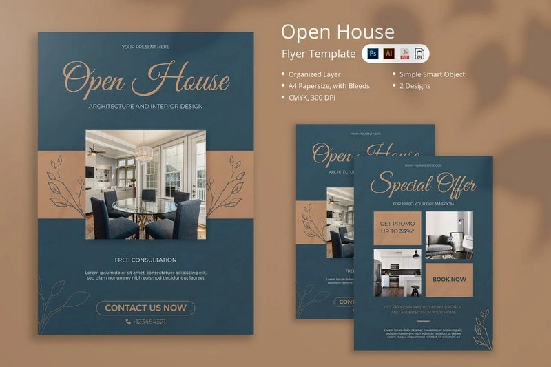 Open House Business Flyer