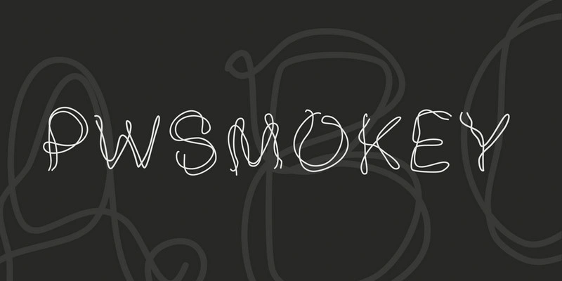 PW Smokey Font