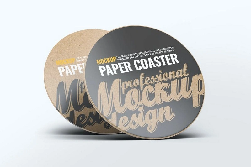 Paper Coaster Mock-Up