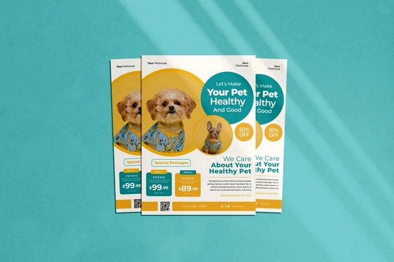 Pet House Flyer