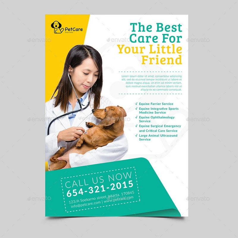 Pet Services Flyer Template