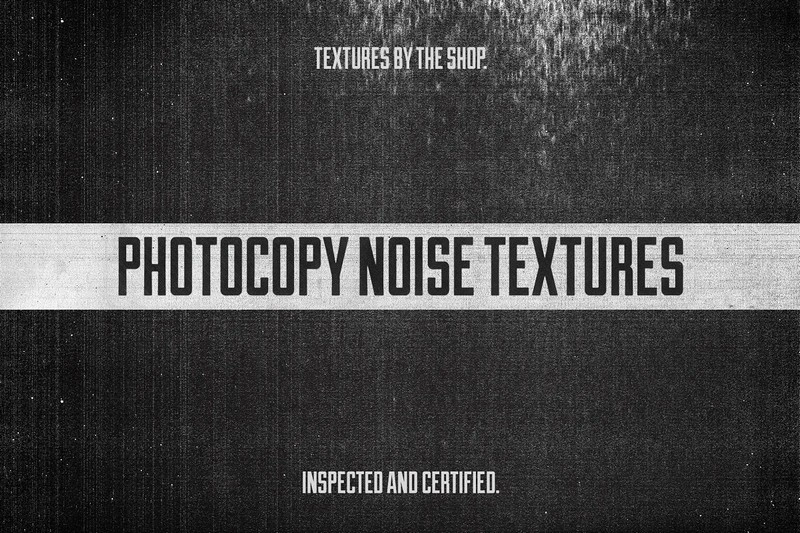 Photocopy Noise Texture Pack