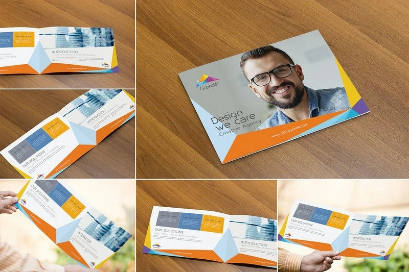 Example of Photorealistic Brochure Design Presentation