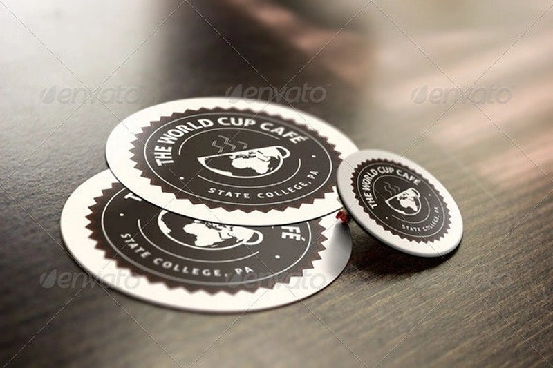 Pin and Sticker Mockups