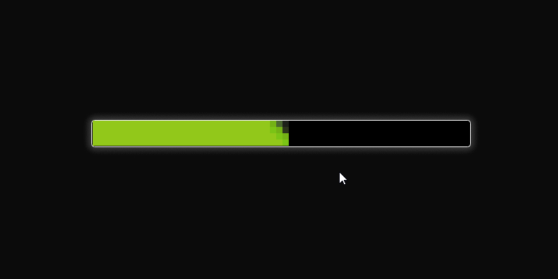 Pixelated Progress Bar