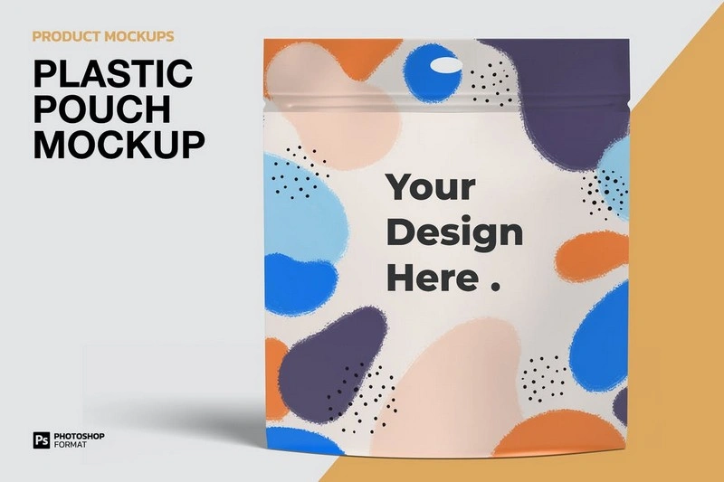 Plastic Pouch - Mockup
