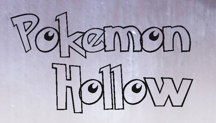 Pokemon Hollow Font