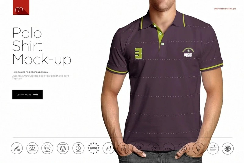 Polo Shirt Mock-up # 3