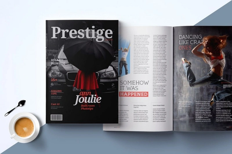Prestige Magazine Template