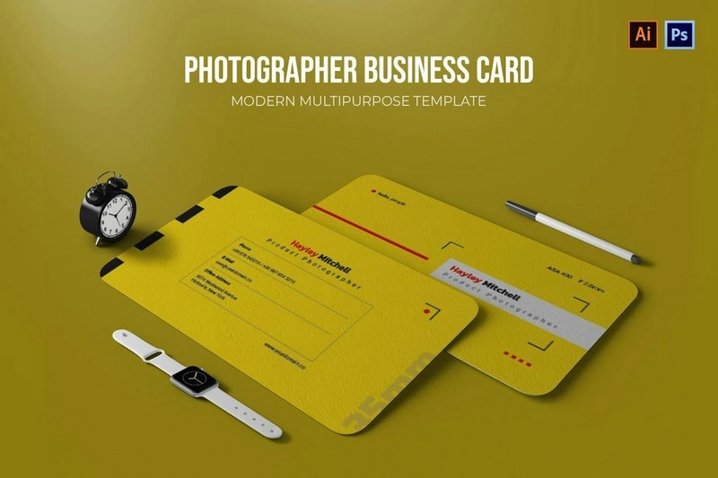 Professional Photographer - Business Card