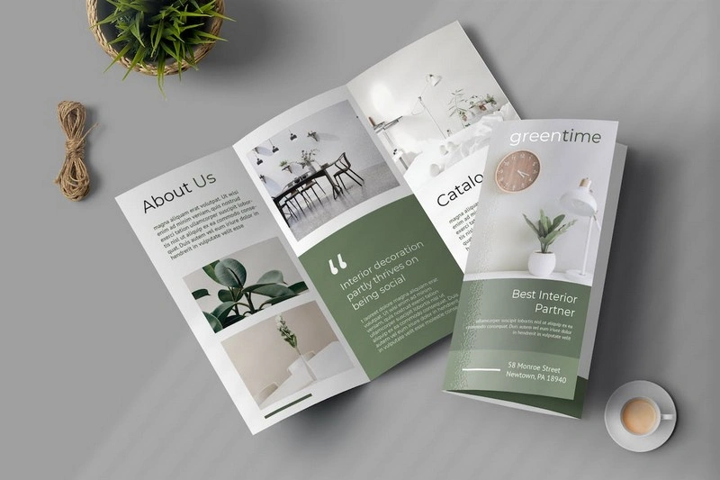 Properties Trifold Brochure Promotion