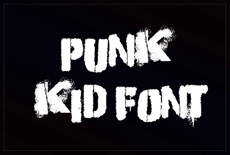 Punk Kid font