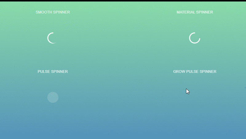 Pure CSS Loading Spinners