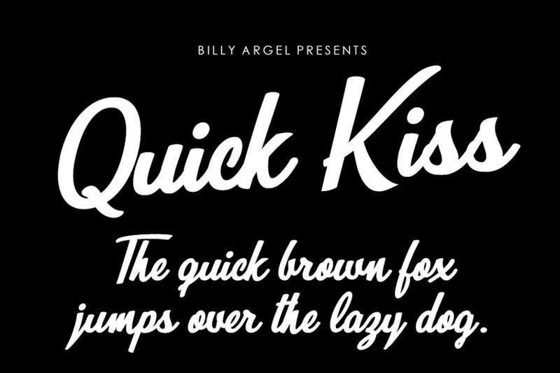 Quick Kiss Font