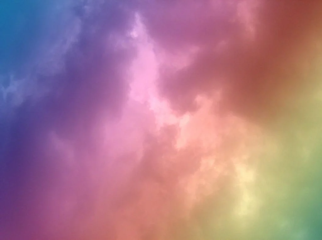 Rainbow Cloud Texture