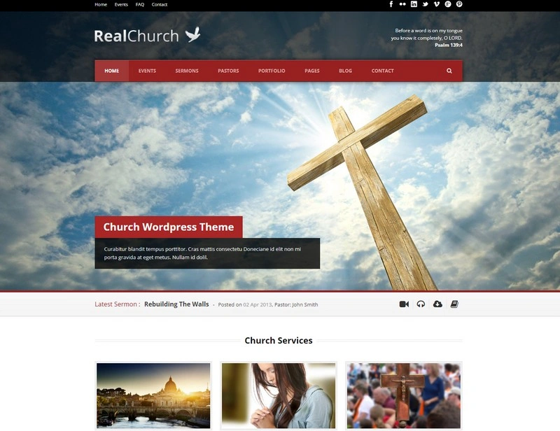 Real Church - Responsive Retina Ready Theme