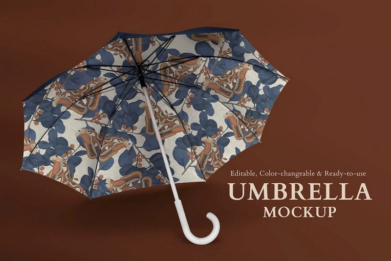 Realistic Umbrella Mockup