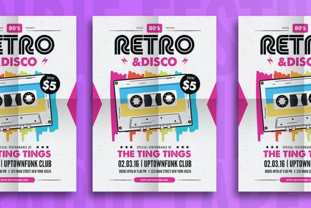 Retro & Disco Flyer