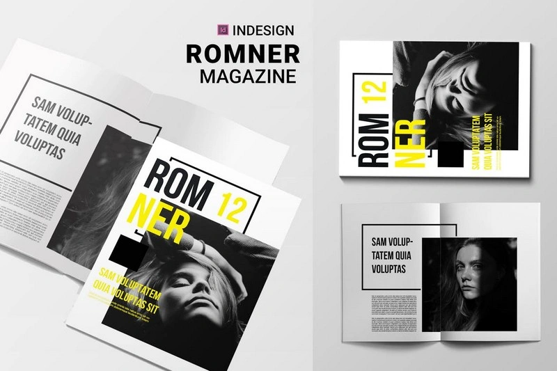 Romner Magazine Template