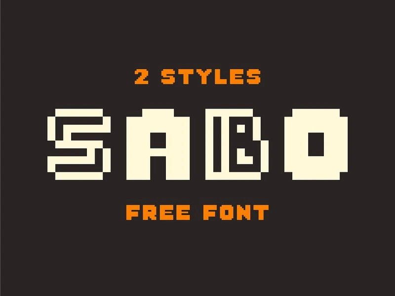 Sabo Pixel Font
