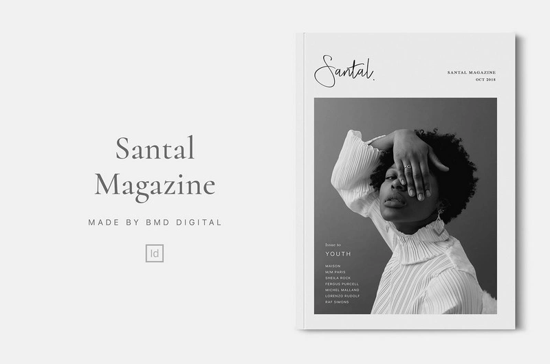 Santal - Free Magazine Template