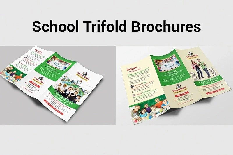School Trifold Brochures