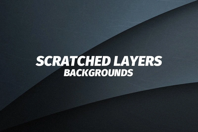 Scratched Flat Layers Backgrounds
