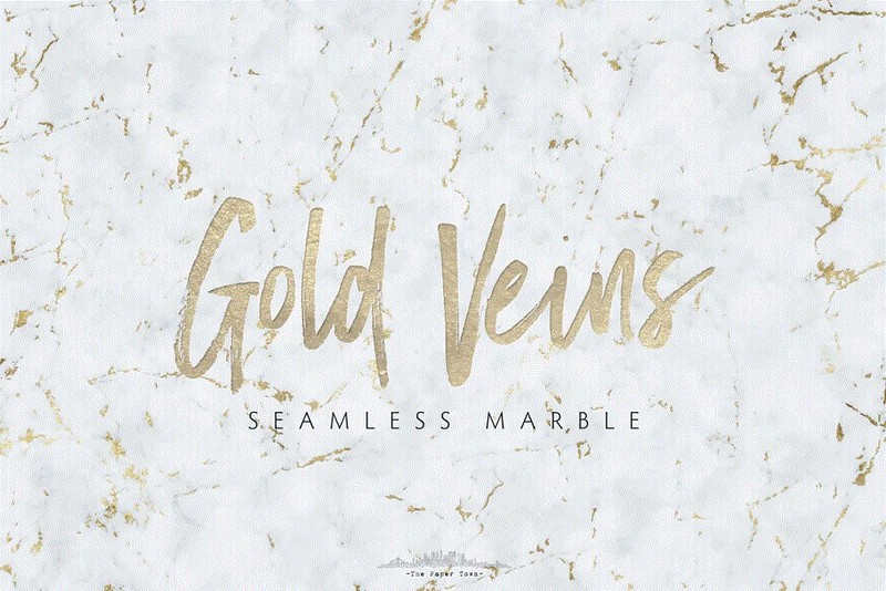 Seamless Marble Textures Gold Veins