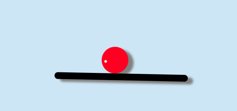 See Saw Ball Animation (CSS Only)