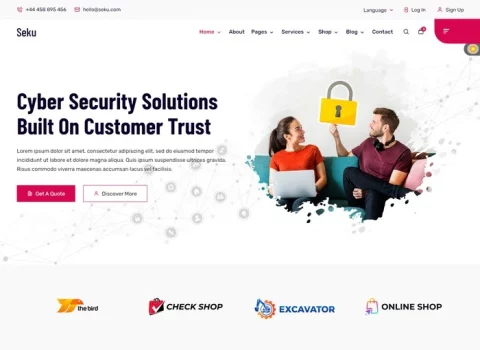 Security Services Website Templates