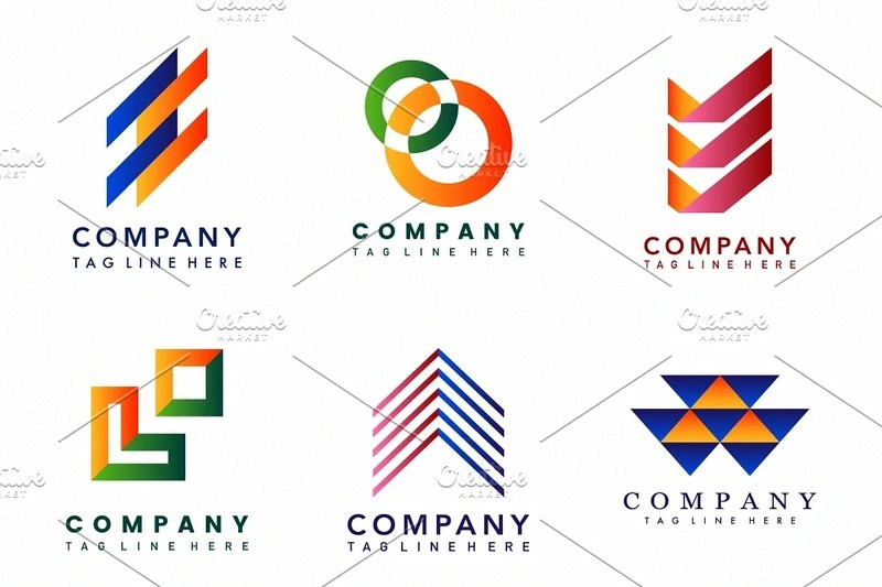 Set of Company Logo Design ideas