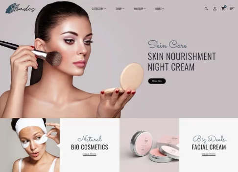 Beauty Store OpenCart Templates