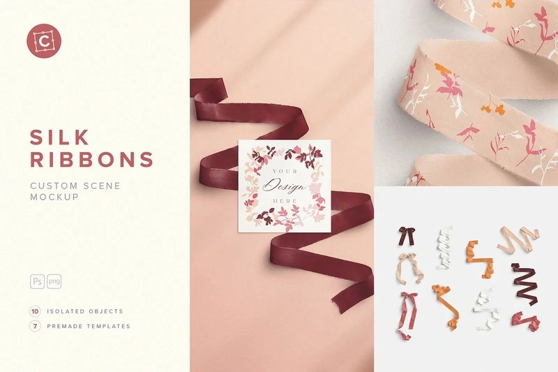Silk Ribbons Custom Scene Creator