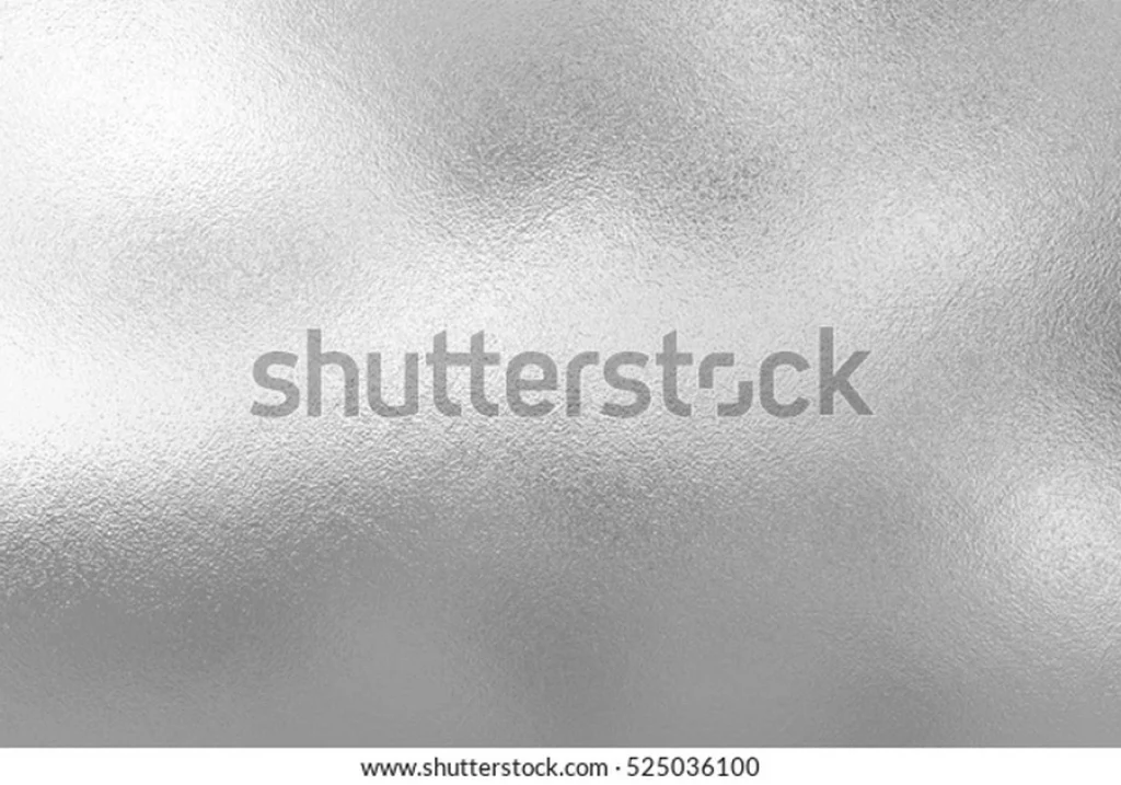 Silver Foil Texture Background