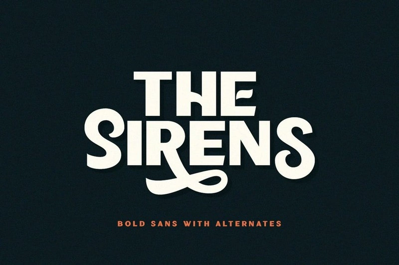 Sirens - Bold Sans