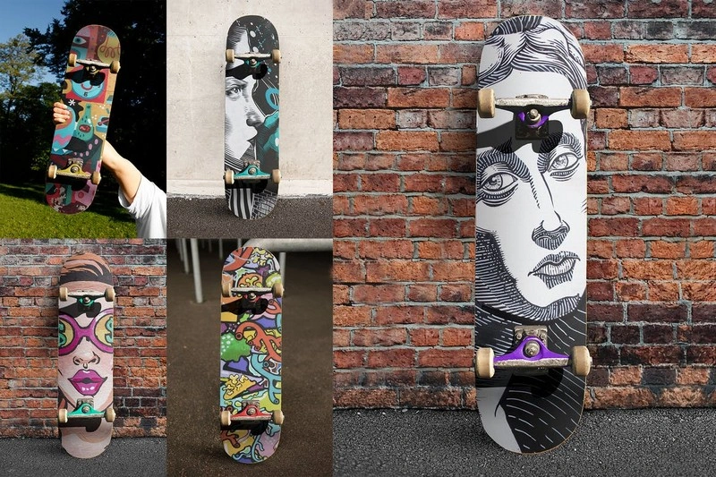 Skateboard Mockups Street Edition