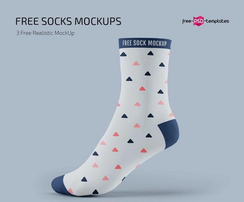 Set of Socks Mock-ups PSD-4000×3000 px
