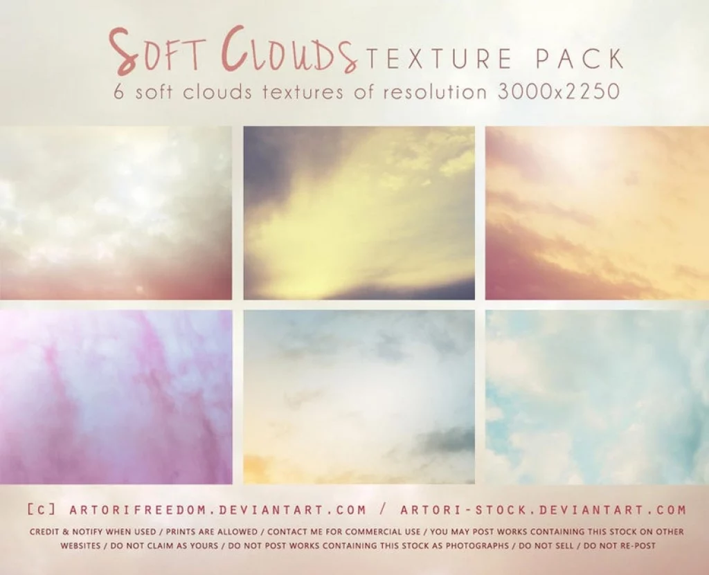 Soft Clouds Texture 