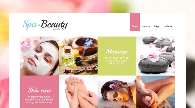 Spa And Beauty Salon Responsive Joomla Template