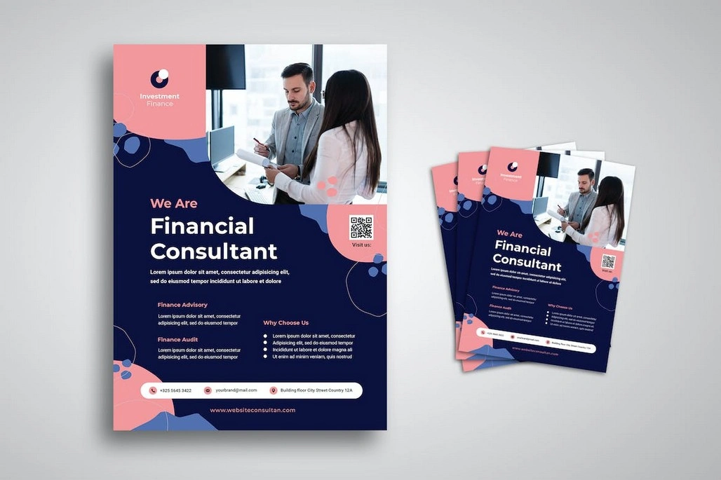 Special Financial Consultant Flyer Template