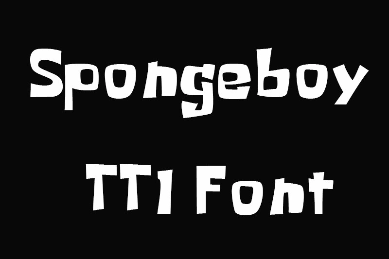 Spongeboy TT1 Font