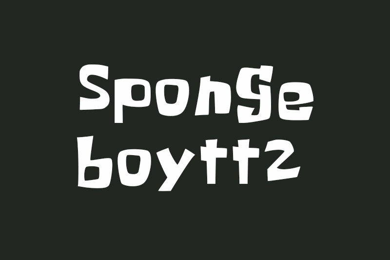 Spongeboytt2 Font