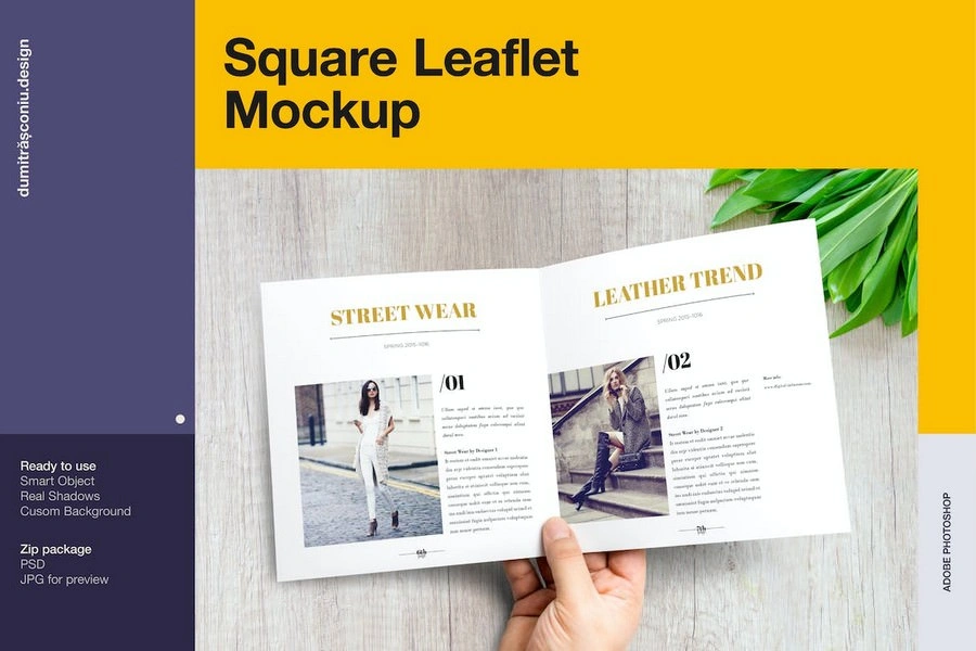 Square Leaflet