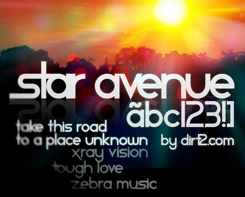 Star Avenue Font